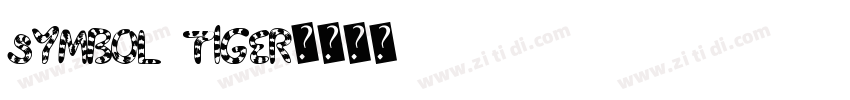 symbol tiger字体转换